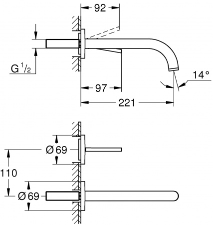  Grohe Atrio New Joy 19918003  