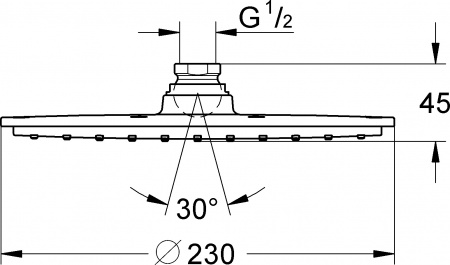   Grohe Rainshower Allure 230 27479000