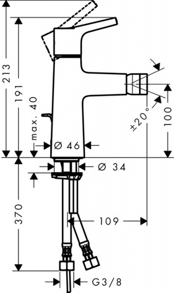  Hansgrohe Talis S 72200000  
