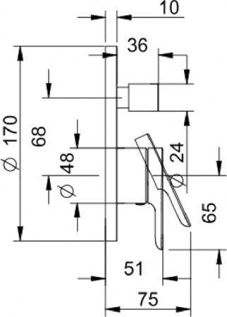  Villeroy & Boch O.novo TVS10435300061    
