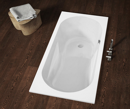 Акриловая ванна Riho Bathtubs Lazy 180х80 R Акриловая ванна Riho Bathtubs Lazy 180х80 R