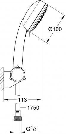 ������� �������� Grohe Tempesta Cosmopolitan 27584002