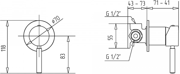  Migliore Fortis ML.FRT-5230.CR   ,  