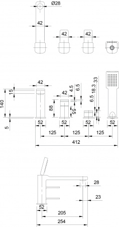  Omnires Slide SL7732CR   , 