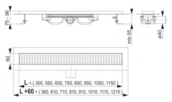   AlcaPlast APZ101 1050  