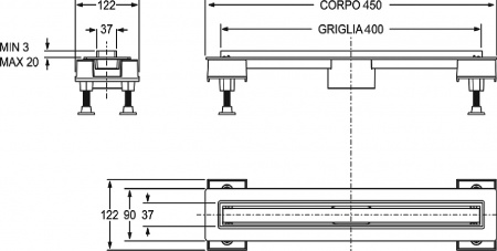 ������� ����� Bonomini Canalissima 6825WL40SWZ 40 ��