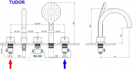  Royal Bath Tudor RB104   
