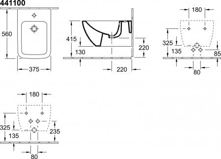   Villeroy & Boch Venticello 4411 0001 alpin