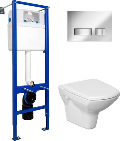   Cersanit Carina new clean on +  Cersanit Link Pro     