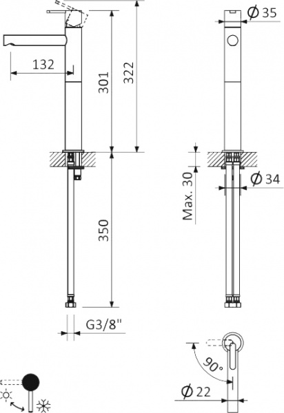  Cezares Leaf LC1-01-W0  