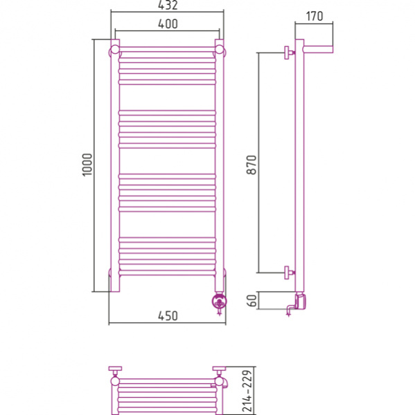 ������������� ����������������� ������� ������ � ������ 1000�400 ��� ����� ���. 00-0506-1040