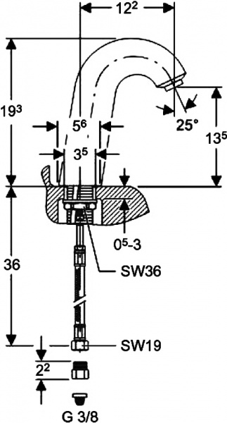  Geberit HyTronic60 115.724.21.1  