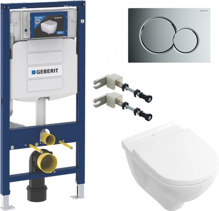     Villeroy & Boch O.Novo 5660HRR1 alpin,  +     Geberit Duofix 111.815.00.1   +     Geberit Duofix UP 320 111.300.00.5 +  