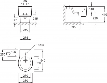   Jacob Delafon Viragio E4775