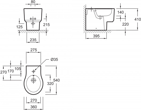   Jacob Delafon Viragio E4775