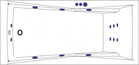   Excellent Palace Smart WAEX.PAL18.SMART 180x80