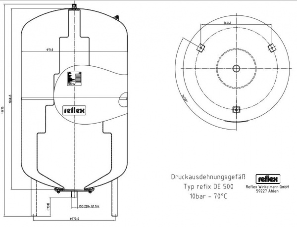 Reflex Refix DE 500 (10 ���), ��� ���������������� ����������, ���. 7306900