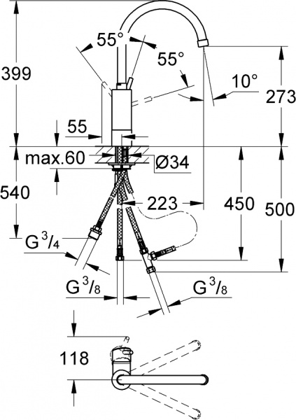  Grohe Concetto New 32666001   , 