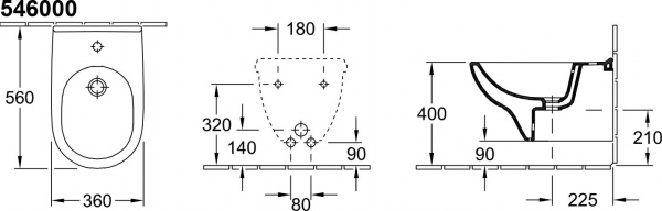   Villeroy & Boch O'Novo 5460 0001 alpin