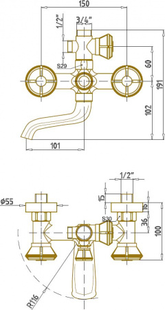 ������� ������ Bronze de Luxe 10121R
