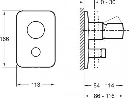  Jacob Delafon Toobi E98719-CP    