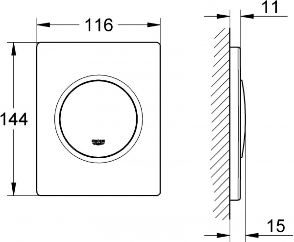   Grohe Nova cosmopolitan 38804000  