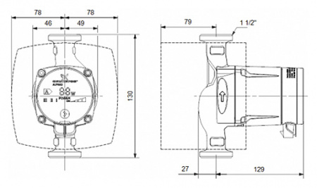 �������������� ����� Grundfos Alpha2 L 25-40 130