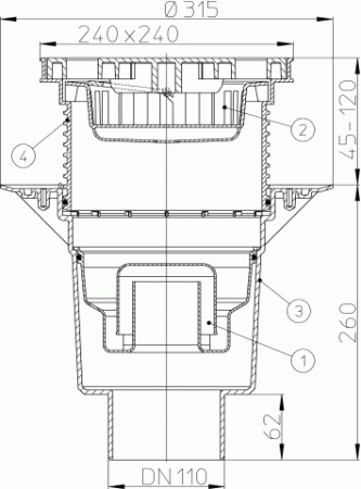 HL 616LW/1     DN110