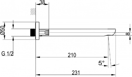  Villeroy & Boch O.novo TVT10450500061  