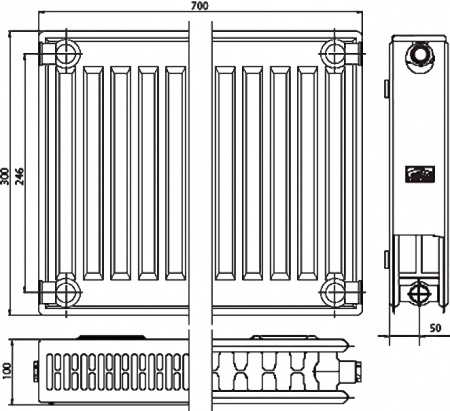  Kermi FKO 220300701N2Y  22