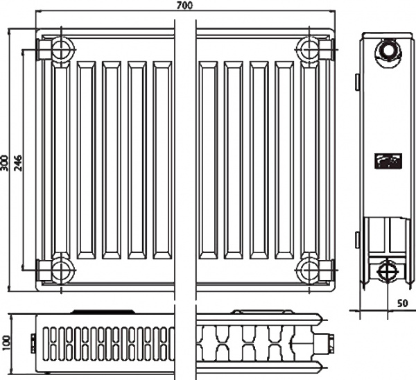   Kermi FKO 220300701N2Y  22