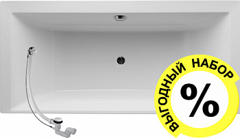   Jacob Delafon Evok 180x80 + -