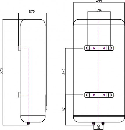 ��������������� Electrolux EWH 30 Royal Silver