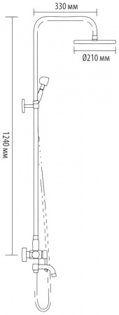 ������� ������ Bronze de Luxe Windsor 10120PR