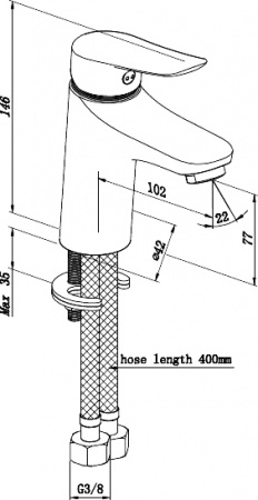  Damixa Redblu Origin One 810210000  