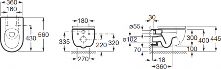 ������ ��������� Roca Meridian 34624L000 ������������