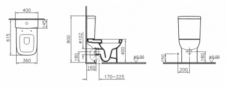 - VitrA S20 9819B003-7201 
