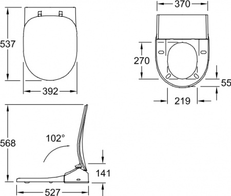 ������ ��������� Villeroy & Boch Subway 2.0 560050R1