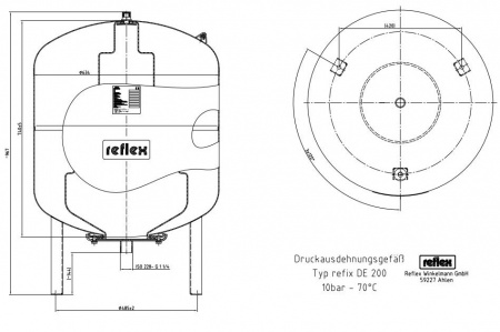 Reflex Refix DE 200 (10 ���), ��� ���������������� ����������, ���. 7306700