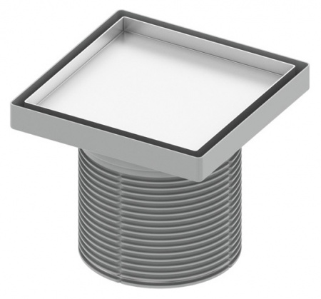 Трап для душа под плитку Tece TECEdrainpoint S горизонтальный DN 50 DN 40 шарнир (360 15 00) с рамкой Трап для душа под плитку Tece TECEdrainpoint S горизонтальный DN 50 DN 40 шарнир (360 15 00) с рамкой