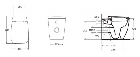   Ideal Standard Ventuno T316301