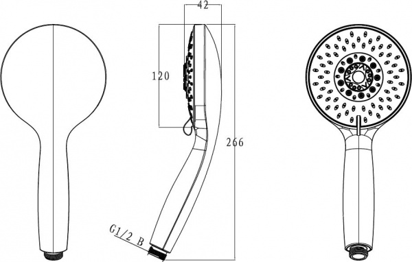   Bravat Waterfall P70139CP-2-RUS