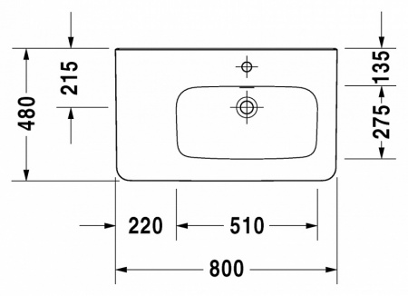  Duravit DuraStyle 232680