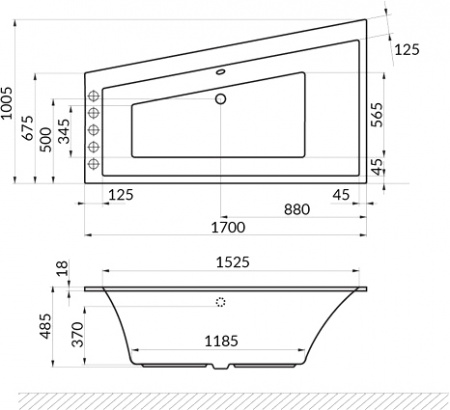   Excellent Sfera Slim WAEX.SFL17WHS 170100 L