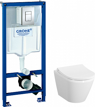    VitrA Integra 7040B003-0075 + - VitrA 110-003-019 +  Grohe Rapid SL 38772001 3  1   