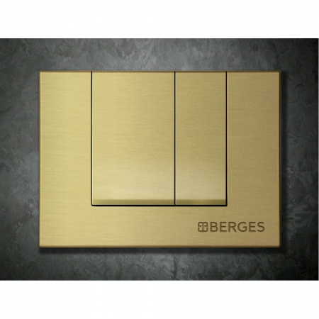 Кнопка BERGES для инсталляции NOVUM S8 040048 Кнопка BERGES для инсталляции NOVUM S8 040048
