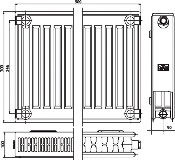   Kermi FKO 220300901N2Y  22