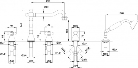  Migliore Revival ML.REV-480.DO   , 