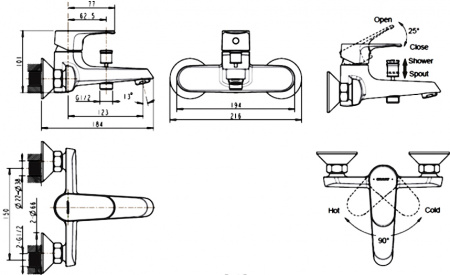  Bravat Alfa F6120178CP-01    