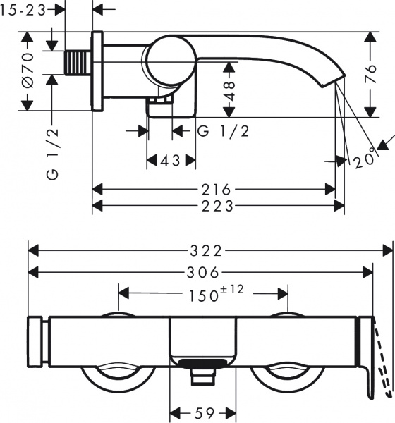  Hansgrohe Vivenis 75420670    ,  